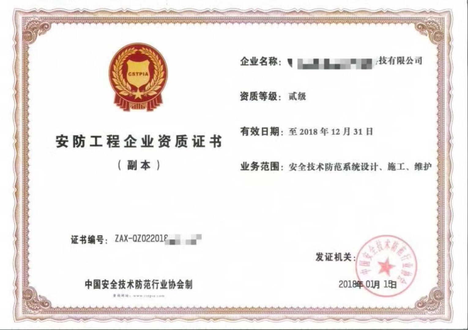 河北鼎諾財務安防資質對應項目解析與安全技術防范系統設計施工服務
